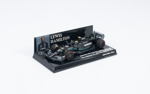1/43 Minichamps 2023 Formula 1 Mercedes-AMG Petronas W14 E Performance #44 Lewis Hamilton Australian GP Diecast Car Model