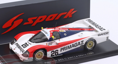 1/43 Spark 1990 Porsche 962C #26 24h LeMans Obermaier Racing Jürgen Oppermann, Harald Grohs, Marc Duez Car Model