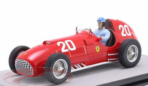1/18 Tecnomodel 1951 Formula 1 Alberto Ascari Ferrari 375 #20 6th Switzerland GP Car Model