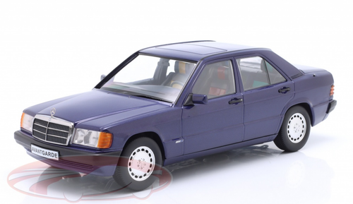 1/18 Triple9 1993 Mercedes-Benz 190E 1.8 Avantgarde (W201) (Dark Blue) Diecast Car Model