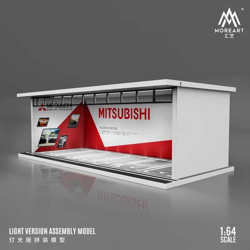 1/64 MoreArt Mitsubishi Parking Garage Diorama with Lights