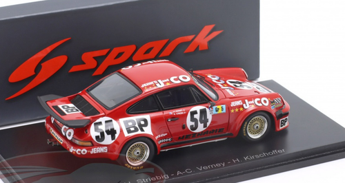 1/43 Spark 1976 Porsche 934 Turbo #61 24 hours Le Mans ASA Cachia