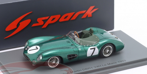 1/43 Spark 1961 Aston Martin DBR1 #5 24h LeMans Border Reivers Jim