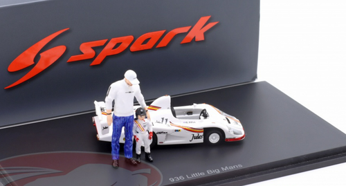 1/43 Spark Porsche 936/81 children's Vehicle Little Big Mans LeMans Classic Car Model