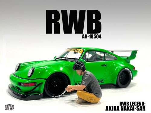 1/18 American Diorama RWB RWB Nakai-4 Figure (car models NOT included)