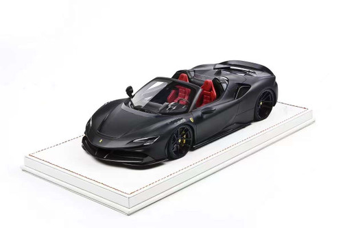 1/18 Runner Ferrari SF90 Spider Novitec (Black) Resin Car Model Limited 66 Pieces