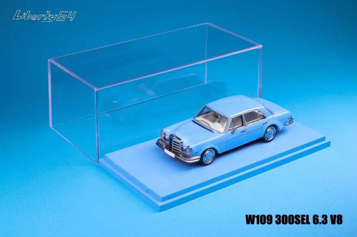 1/64 Liberty64 Mercedes-Benz W109 300 SEL 6.3 V8 (Blue) Diecast Car Model