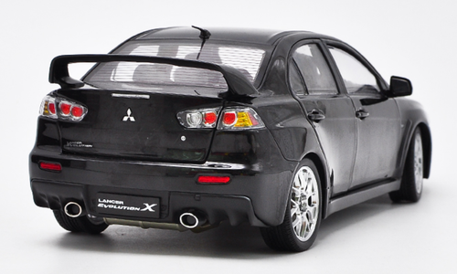 1/18 Dealer Edition Mitsubishi Lancer EVO Evolution X w/ BBS Wheels (Black) Diecast Car Model