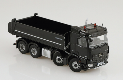 1/50 NZG Mercedes-Benz Arocs 8x4 Meiller Tipper (Black) Diecast Car Model