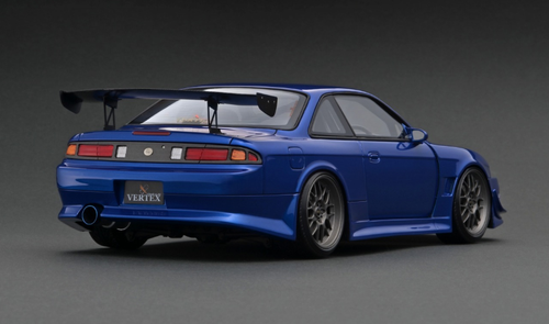 1/18 Ignition Model Vertex S14 Nissan Silvia Blue Metallic