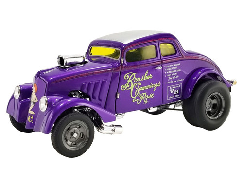 1/18 ACME 1933 Gasser Brasher (Purple Cummings & Rose) Diecast Car
