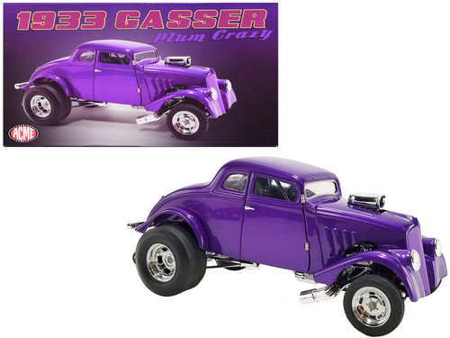 1/18 ACME 1933 Gasser Brasher (Purple Plum Crazy) Diecast Car Model
