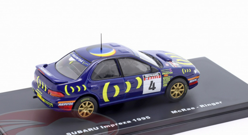 1/43 Altaya 1995 Subaru Impreza 555 #4Winner RAC Rallye Subaru World Rally Team Colin McRae, Derek Ringer Car Model