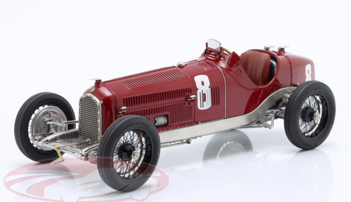 1/18 CMC 1932 Formula 1 Tazio Nuvolari Alfa Romeo Tipo B (P3) #8 Winner Italy GP Diecast Car Model