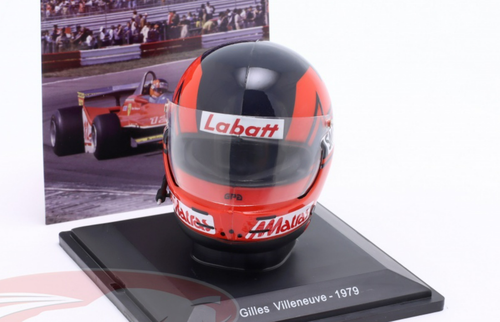 1/5 Spark 1979 Formula 1 Gilles Villeneuve #12 Ferrari 312T4 Helmet Model