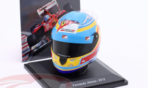 1/5 Spark 2012 Formula 1 Fernando Alonso #5 Scuderia Ferrari F2012 Helmet Model