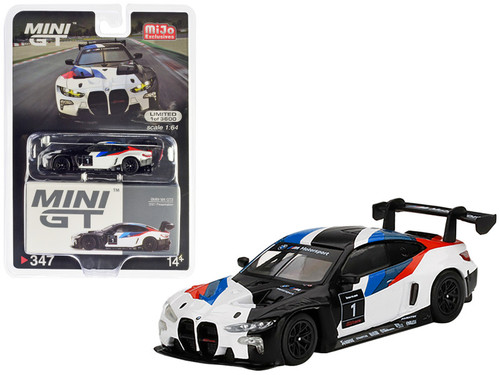 BMW M4 GT3 #1 White with Graphics 