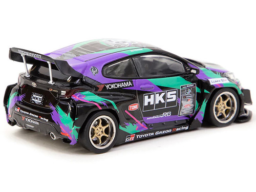 1/64 Tarmac Works HKS Racing Performer Toyota GR Yaris