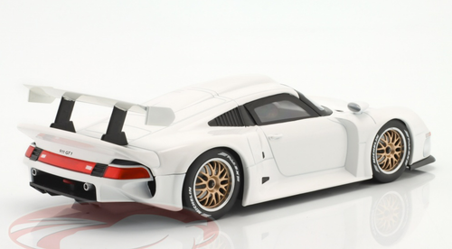 1/18 Werk83 Porsche 911 GT1 Plain Body Version (White) Car Model