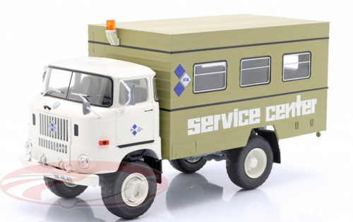 1/32 Schuco IFA W50 Box Truck Fortschritt-Service (Green & White) Car Model