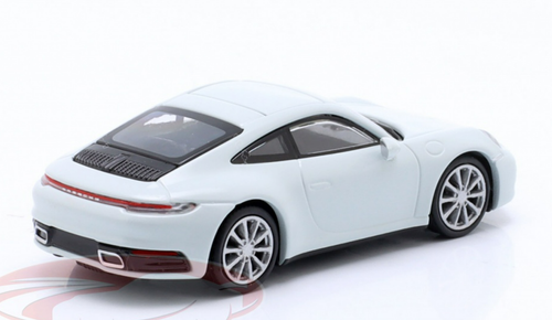 1/87 Minichamps 2019 Porsche 911 (992) Carrera 4S (White) Car Model