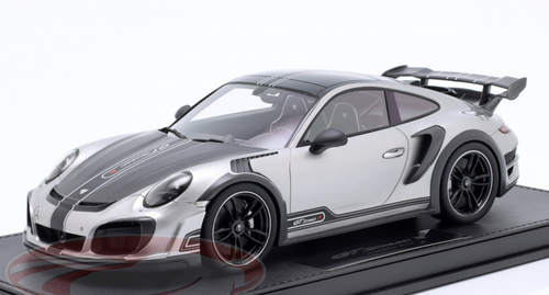 1/18 Cartima Techart GTstreet R Porsche 992 Modification (GT Silver) Car Model