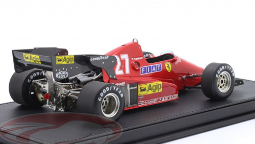 1/18 GP Replicas 1983 Formula 1 Patrick Tambay Ferrari 126C3 #27 2nd Dutch GP Car Model