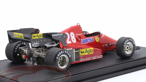 1/18 GP Replicas 1983 Formula 1 Rene Arnoux Ferrari 126C3 #28 Winner Dutch GP Car Model