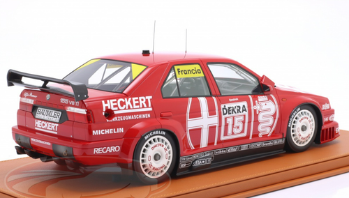 1/12 TopMarques 1993 Alfa Romeo 155 V6 TI #15 DTM Giorgio Francia Resin Car Model