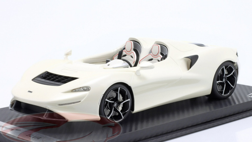 1/18 Tecnomodel 2020 McLaren Elva (Pearl White) Resin Car Model