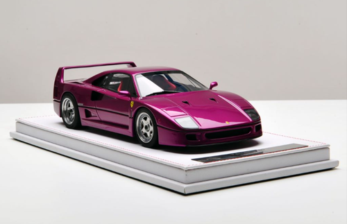 1/18 GL model Ferrari F40 Purple Resin Car Model
