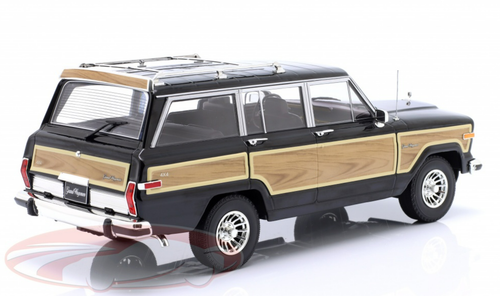 1/18 KK-Scale 1989 Jeep Grand Wagoneer (Black) Car Model