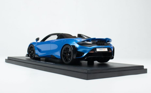 1/18 GT Spirit 2021 McLaren 765LT Spider (Blue) Resin Car Model