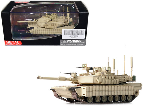 Brand shop 2品の選択 General Dynamics M1A2 Abrams TUSK II MBT (Main Battle Tank) 