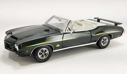 1/18 ACME 1971 Pontiac GTO Judge Convertible (Laurentian Green) Diecast Car Model