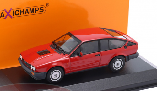 1/43 Minichamps 1983 Alfa Romeo GTV 6 (Red) Car Model