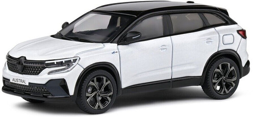 1/43 Solido 2022 Renault Austral E-Tech Full Hybrid (Alpine White) Diecast Car Model