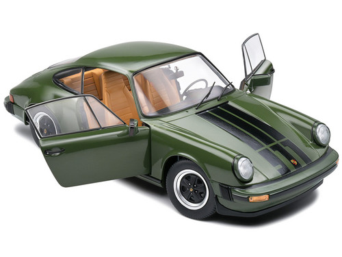 1/18 Solido 1978 Porsche 911 SC (Olive Green) Diecast Car Model