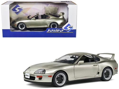 1/18 Solido 1998 Toyota Supra MK4 (A80) Targa Roof (Quick Silver
