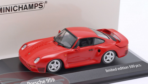 1/43 Minichamps 1987 Porsche 959 (Red) Car Model