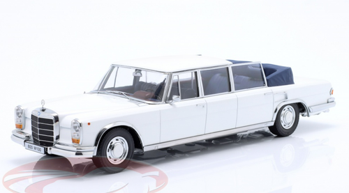 1/18 KK-Scale 1964 Mercedes-Benz 600 (W100) Landaulet (White) Car Model