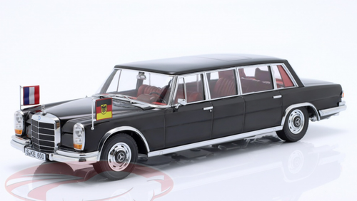 1/18 KK-Scale Mercedes-Benz 600 (W100) Pullmann W. Brandt, G. Pompidou Car Model