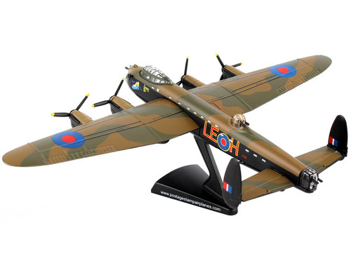 Avro Lancaster NX611 Bomber Aircraft "Just Jane - Royal Air Force" 1/150 Diecast Model Airplane by Postage Stamp