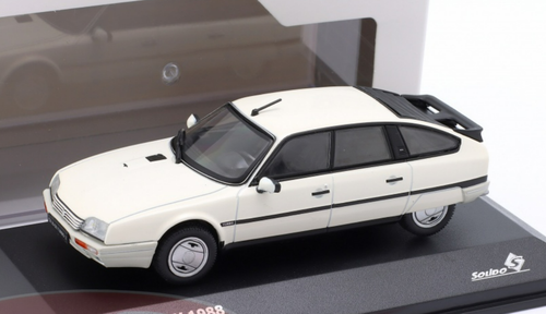 1/43 Solido 1988 Citroen CX GTI Turbo II (White) Diecast Car Model
