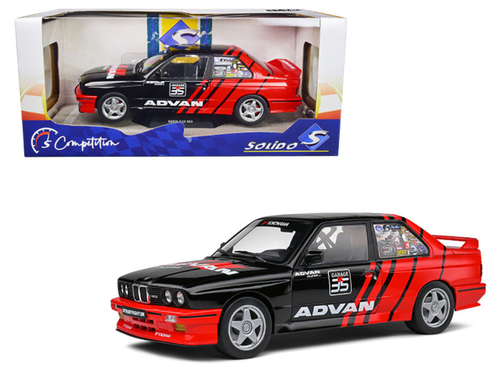 1/18 Solido 1990 BMW M3 (E30) Advan Drift Diecast Car Model