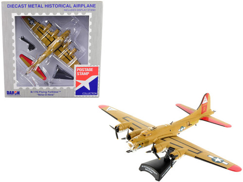 Boeing B-17G Flying Fortress Bomber Aircraft "Nine-O-Nine" United States Army Air Corps 1/155 Diecast Model Airplane by Postage Stamp