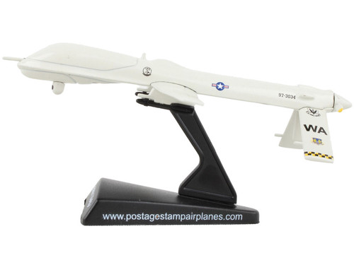 General Atomics MQ-1 Predator UAV Drone Aircraft "CIA - United States Air Force" 1/87 (HO) Diecast Model by Postage Stamp