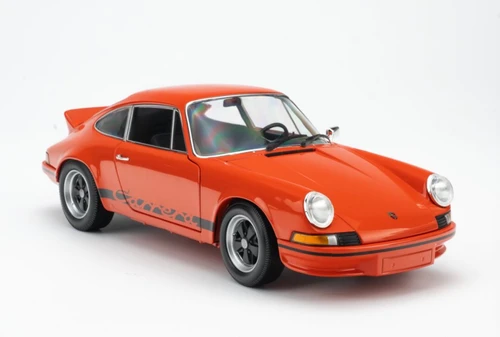 1/18 Minichamps 1972 Porsche 911 Carrera RS (Orange W Black Decor) Diecast Car Model