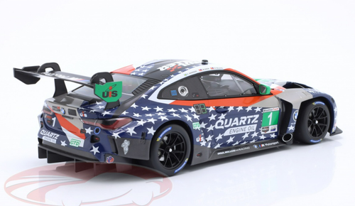 1/18 Minichamps 2022 BMW M4 GT3 #1 6h Watkins Glen IMSA Paul Miller Racing Madison Snow, Bryan Sellers, Erik Johansson Car Model