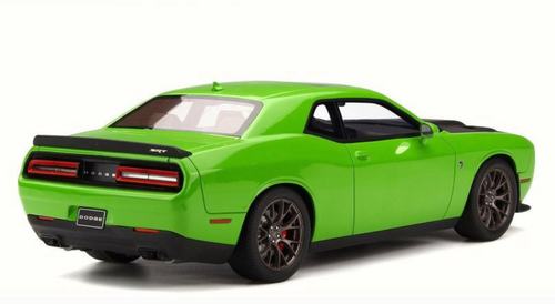 1/18 GTSpirit GT Spirit Dodge Challenger Hellcat (Green) Resin Car Model Limited